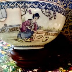 Chinese eggshell collector bowl from 1920’s