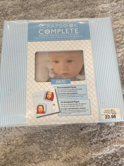 Brand New Baby Boy Scrap Book 