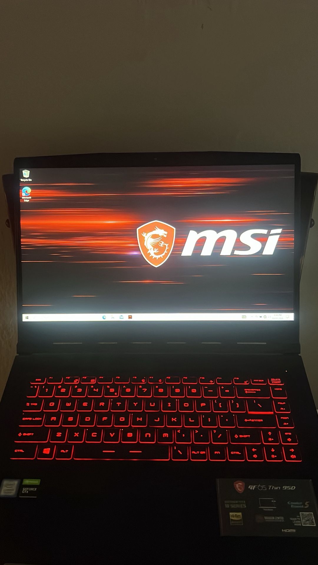 MSI GAMING LAPTOP
