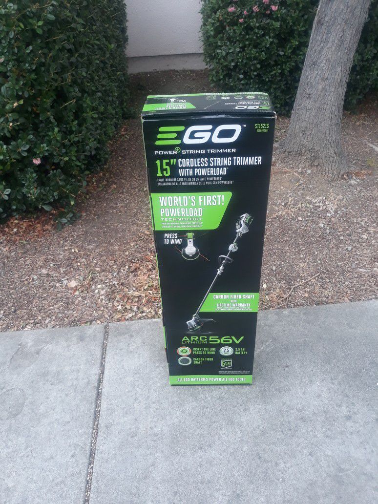 Ego 15 Cordless Stringer Trimmer With Power Load Don't Mess Out Best Weed Eater Ever