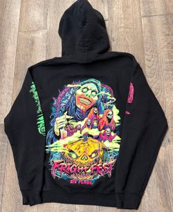 Six Flags Fright Fest Halloween Hoodie size Medium