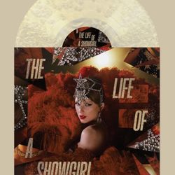 Taylor Swift The Life of a Showgirl Under Bright Lights Pearlescent Vinyl LP New
