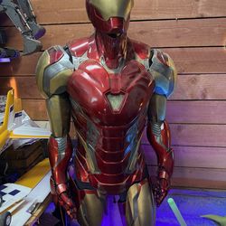 Life size 3D printed Iron Man suit