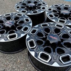 20” Dodge Ram Chevy Silverado 2500 GMC Denali Sierra 3500 8X6.5 We Finance Rims Wheels Set New 