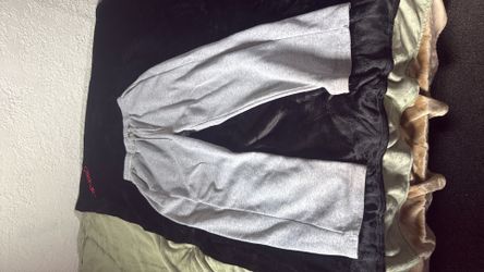 light gray baggy Sweatpants