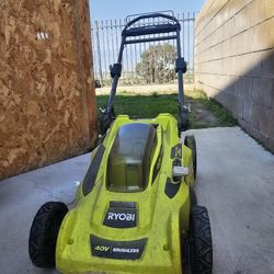 Ryobi Mower With Battery 40v 6ah