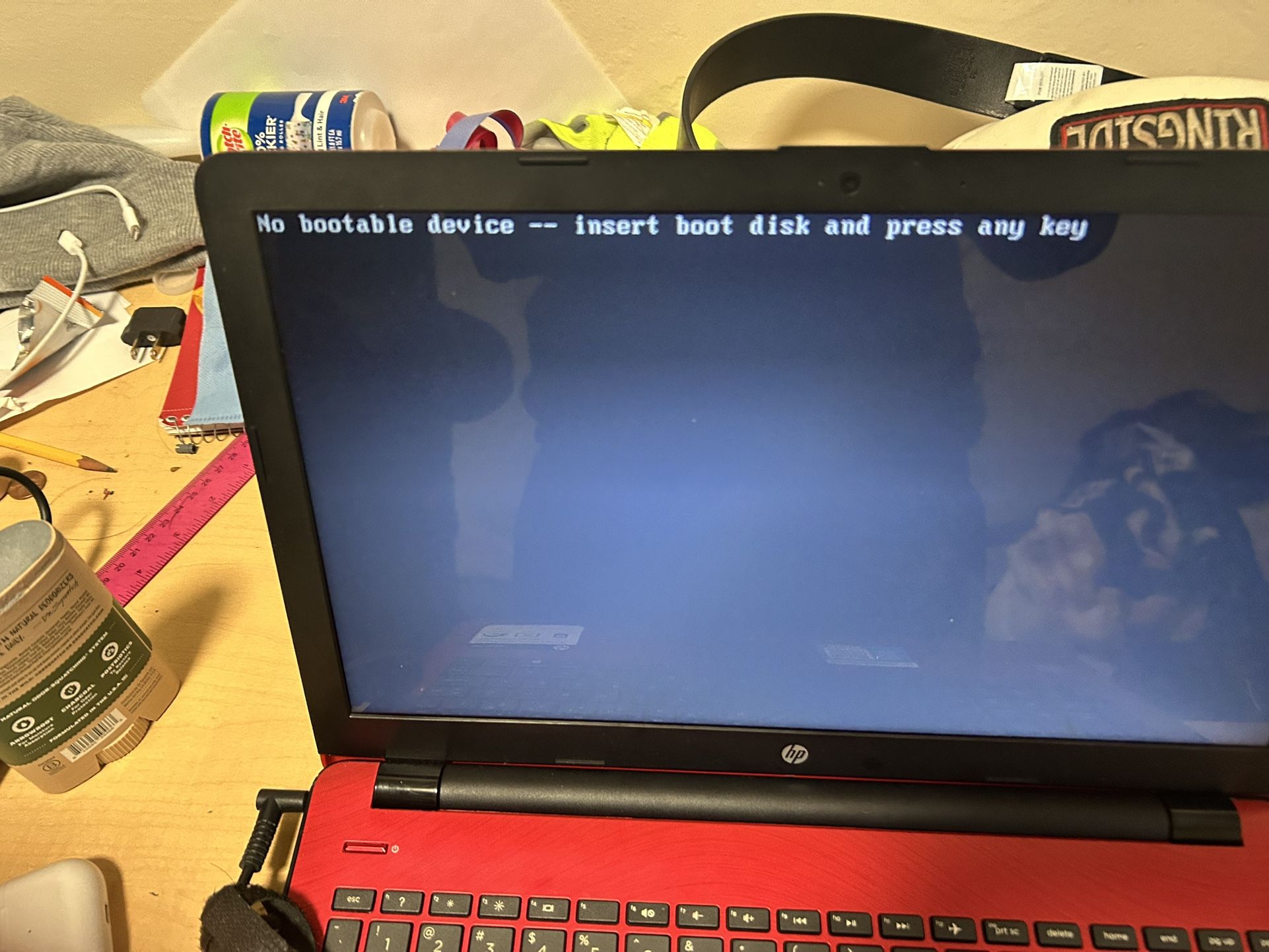 Hp Laptop Red 15.6 Inch