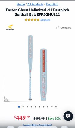 Easton Ghost Unlimited Fastpitch Softball Bat