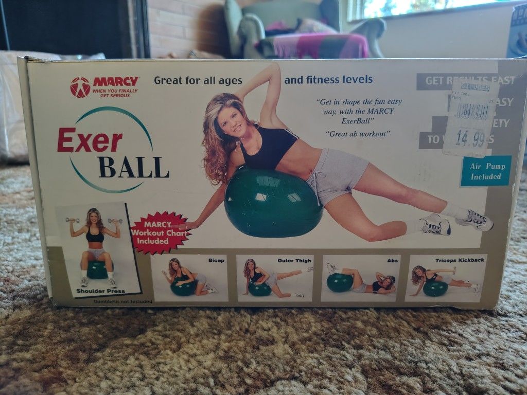 Never Used Exercise Ball