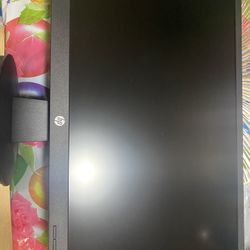 HP monitor with power cord