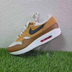 Size 10.5 - Nike Air Max 1 Essential Flax British Tan