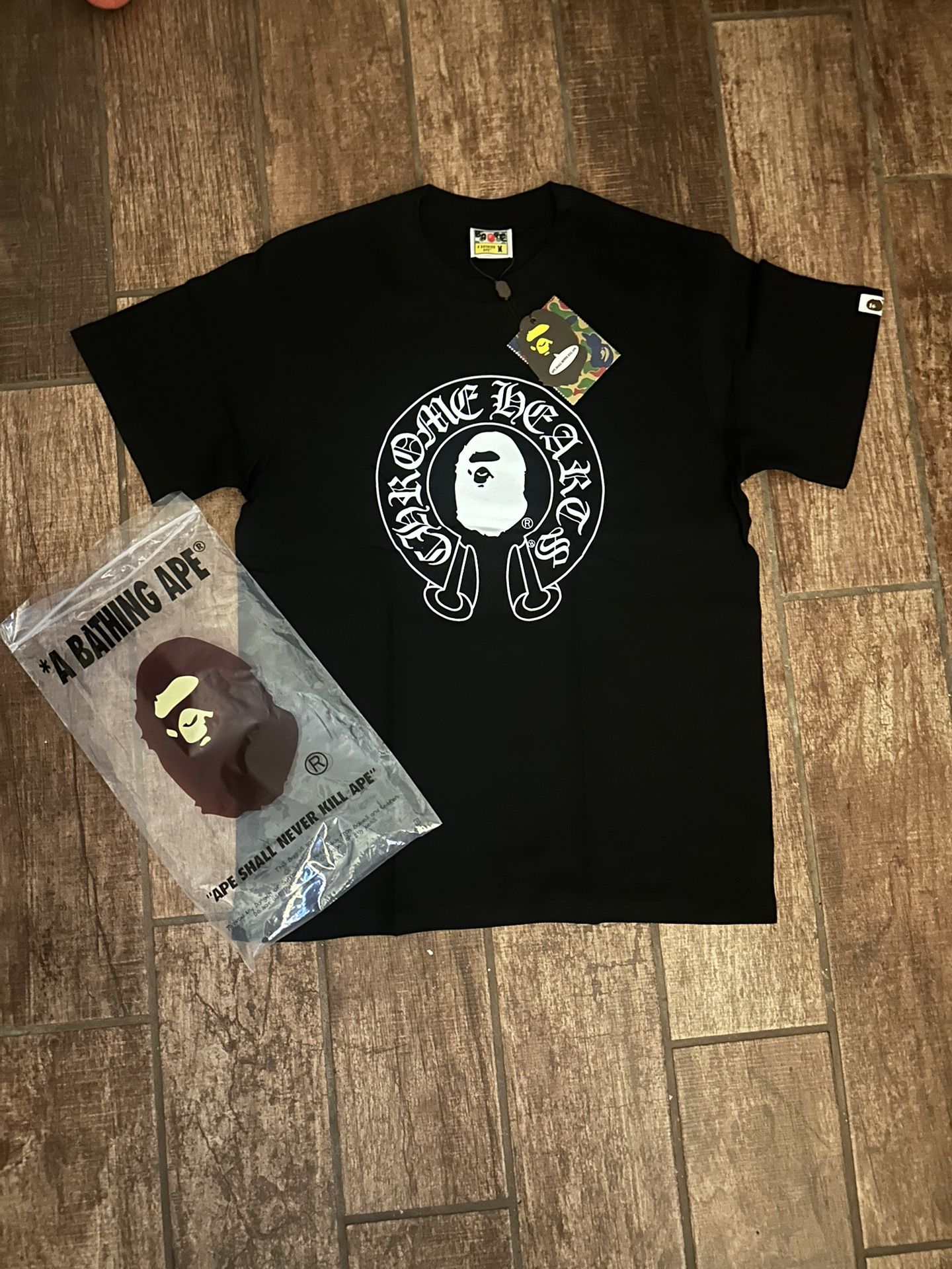 Bape x chrome hearts 