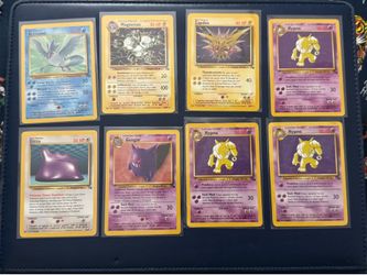 Vintage Pokemon cards