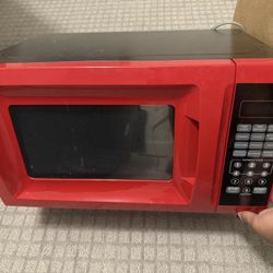 Red Microwave 