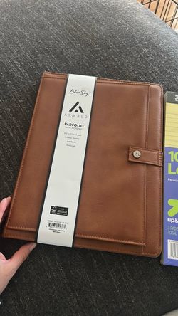 Padfolio w/ Notepad (Blue Sky)