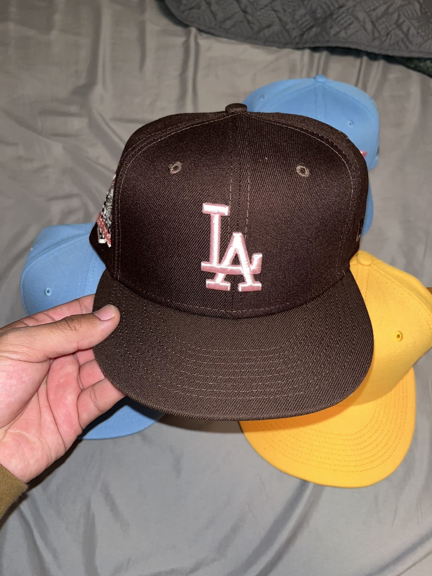 LA Dodgers size 7 fitted hat for Sale in Rosemead CA OfferUp