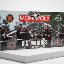 New Sealed U.S. Marines MONOPOLY Board Game - Limited Collector's Edition