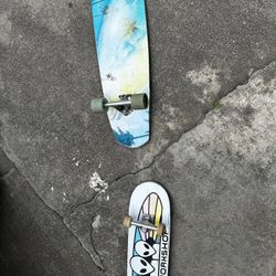 Alien Workshop and Quest Skateboards