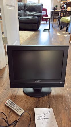 TV 19" LCD TV with DVD player AC/DC