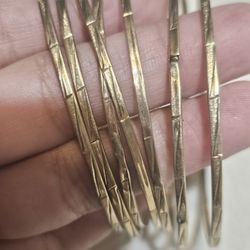 10k Gold Bangles