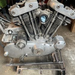 1977  Harley Davidson Engine  