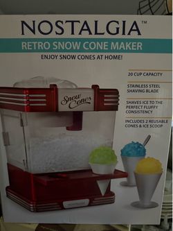 Nostalgia Snow Cone Maker