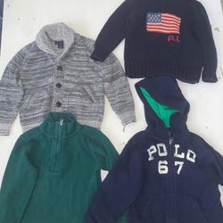 Polo Ralph Lauren 3T LOT Back To School Winter Cloth Shirt Pants Shorts 