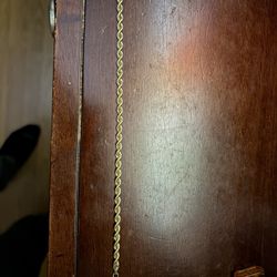 14k Gold Bracelet Rope