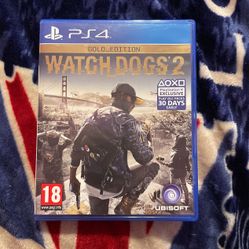  Watch dogs 2 gold edition  PS4