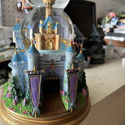 Tinker Bell Castle Snow Globe