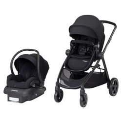 Maxi-Cosi Zelia 5-in-1 Travel System - Stylish, Reliable, and Ready for Adventures!