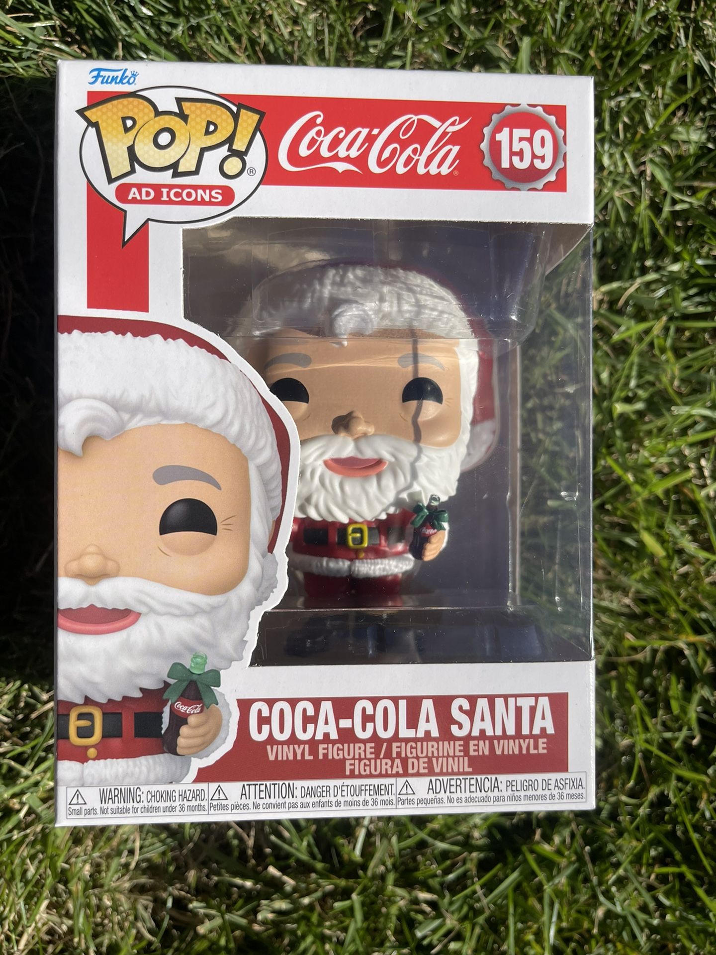 Funko Pop! Ad Icons: COCA-COLA SANTA #159 - New In Box NIB