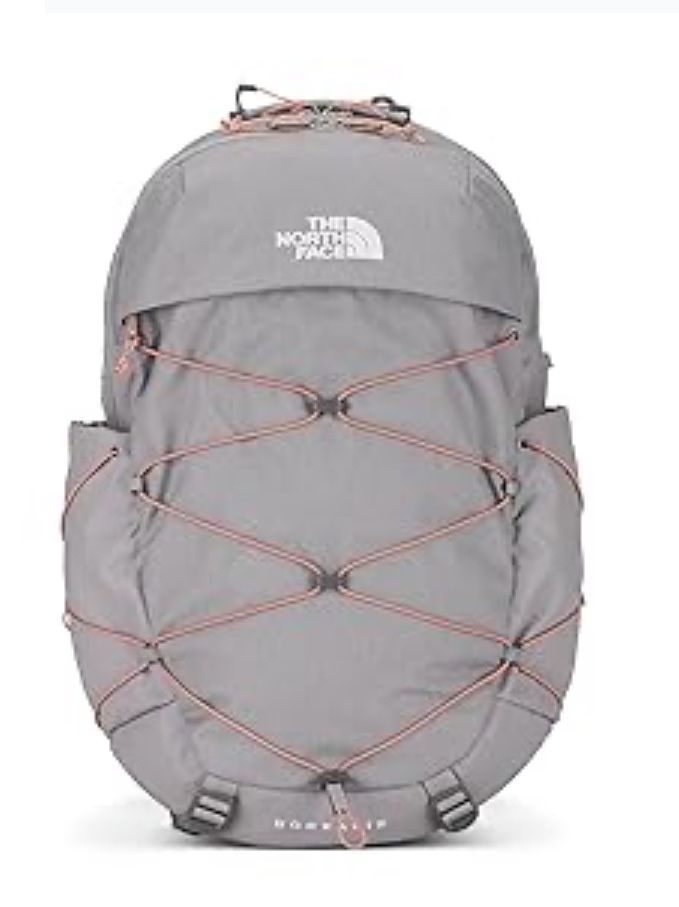 The North Face Women’s Borealis Commuter Backpack – Meld Grey / Pink Clay
