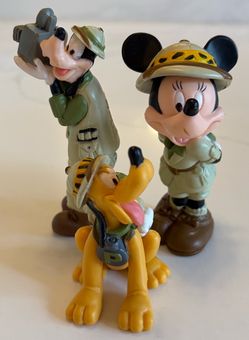 Disney's Animal Kingdom Safari Collection: Goofy, Minnie Mouse, and Pluto