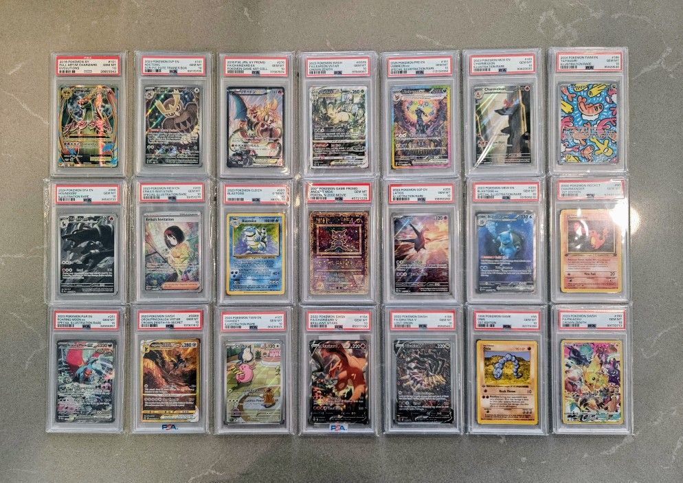 Pokemon Graded Cards!