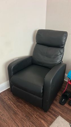 Black recliner