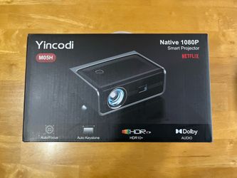 Portable Projector WiFi Bluetooth | Movie Night Ready | Brand New