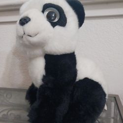 Ty Wild Wild Best Classic BEIJING 10" Panda Bear  Stuffed Plush 