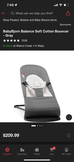 Baby Bjorn Bouncer With Toy