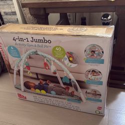 Infantino 4 in 1 jumbo Activity Gym & Ball Pit 