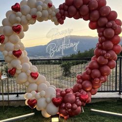 Balloon Set Up/ Balloon Arch 