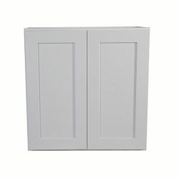 Design House 543132 Brookings Unassembled Shaker Wall Kitchen Cabinet 24x36x12, White