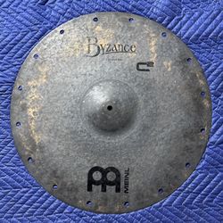 Meinl Byzance C Squared 21in Ride Cymbal For Drum Set