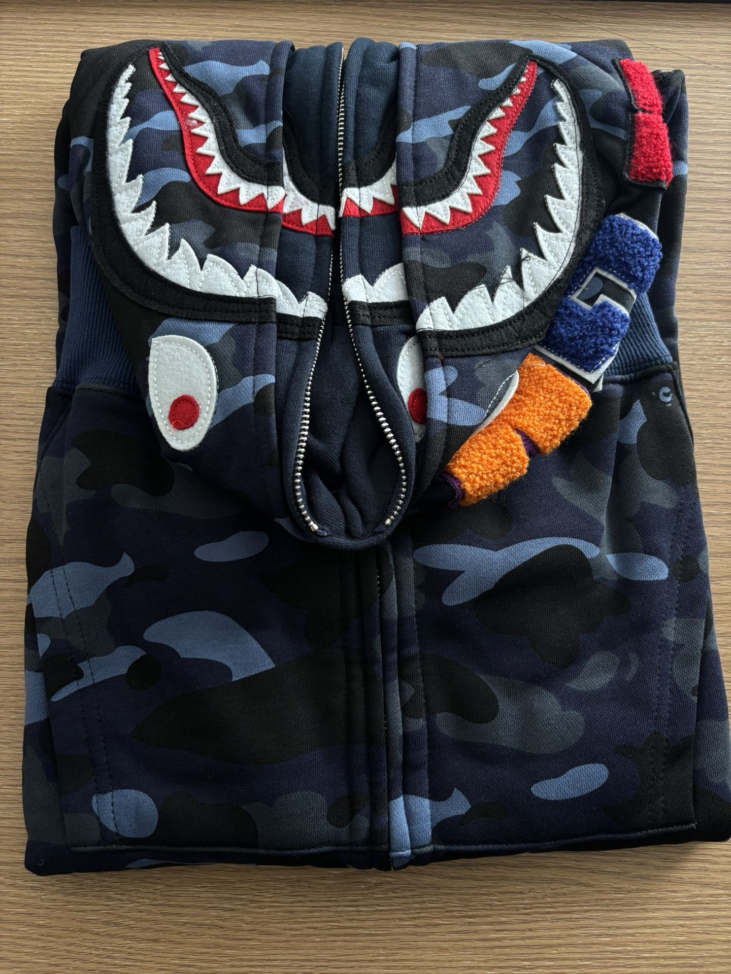 Blue Bape Hoodie
