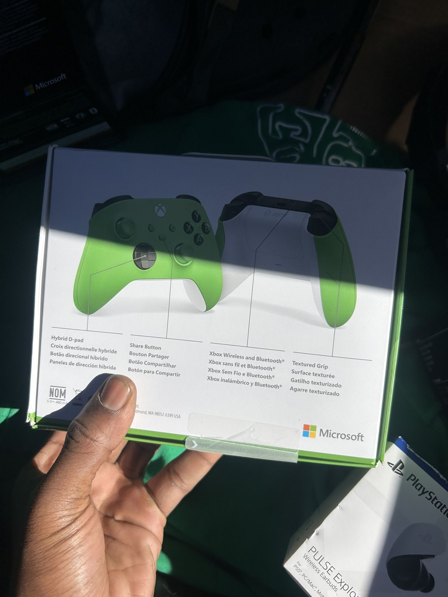 Xbox Velocity Green Wireless Controller