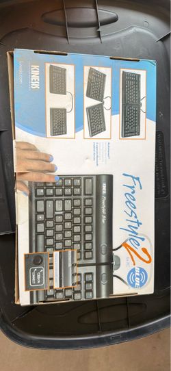Kinesis Freestyle2 Blue Split Keyboard for PC