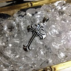 925 Sterling Silver Cross Pendant 