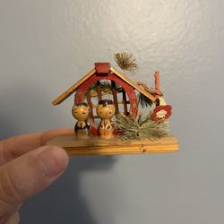 Mini Japanese Living Antique Desk Piece