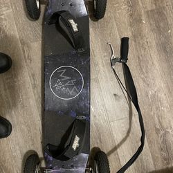 Mountain board w/ hand brake
