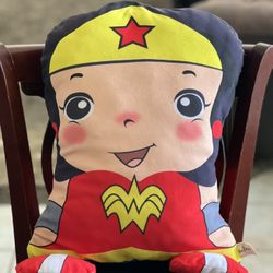 DC WONDER WOMAN JUMBO SOFT PLUSH !  21 INCH